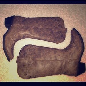 Ladies Roper faux leather cowboy boots Sz. 6.5